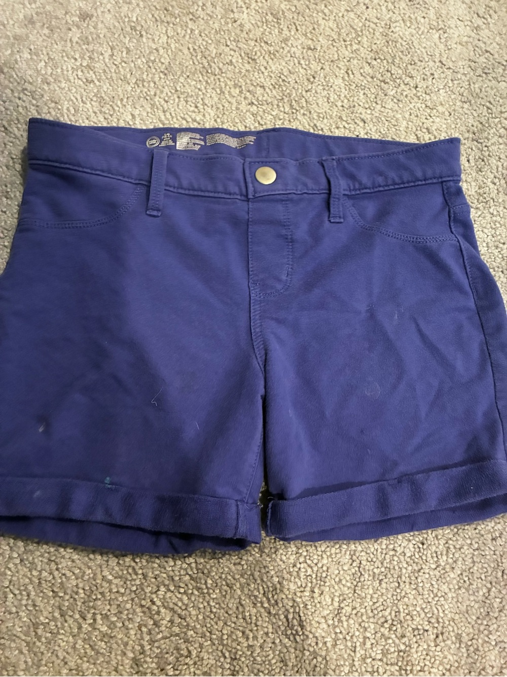 wonder nation Royal Purple Casual Jean Shorts